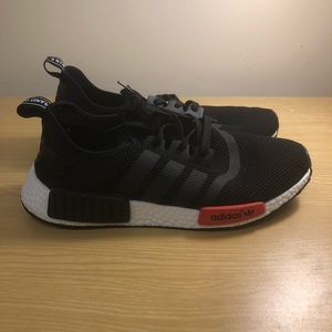 Adidas Black Red NMD Size 10